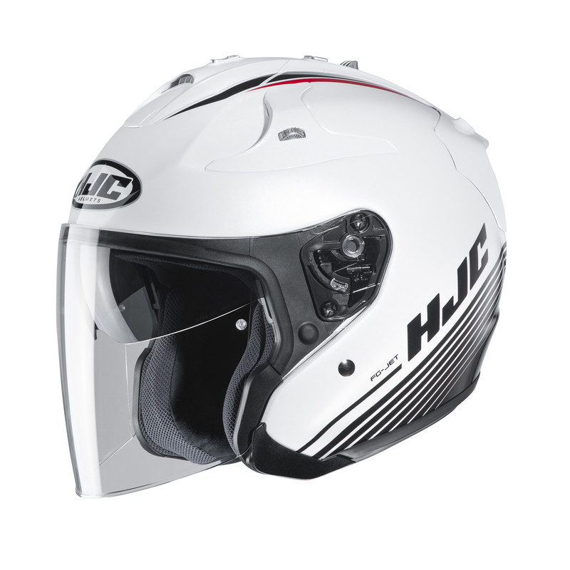KASK HJC FG-JET PATON WHITE/BLACK 