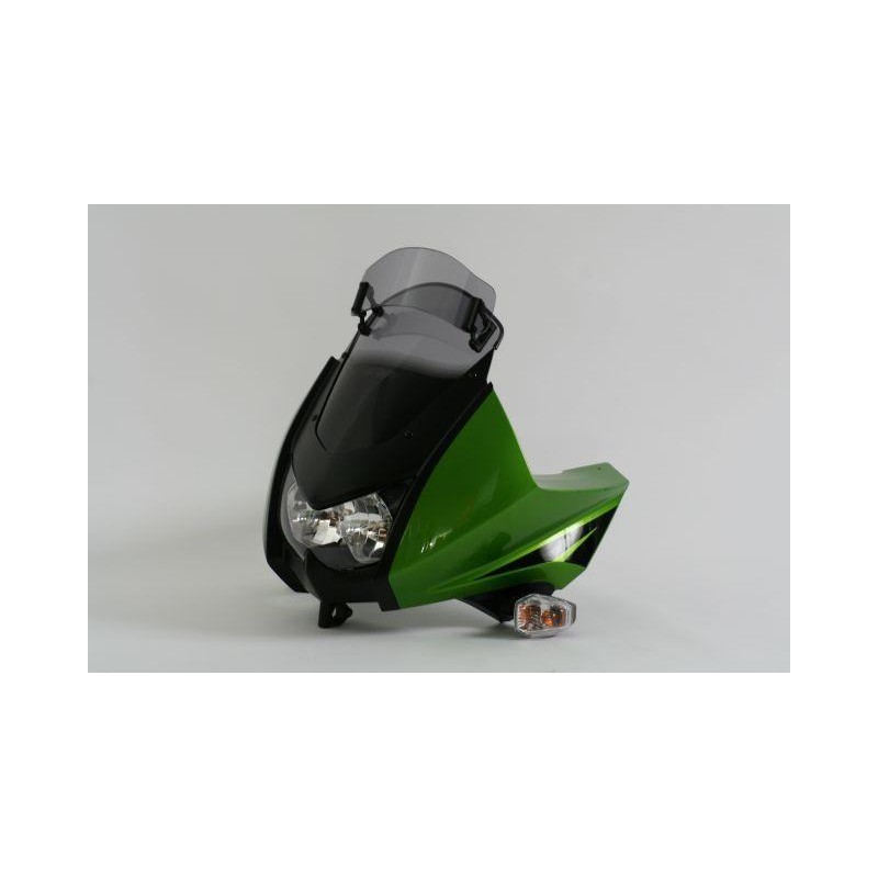 Szyba motocyklowa MRA KAWASAKI KLR 650, KLR650E/E8F/KL650C, 2008-, forma VT, bezbarwna