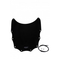 Szyba motocyklowa MRA KAWASAKI ZZR  600, ZX600E, 1993-, forma S, czarna