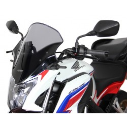 Szyba motocyklowa MRA HONDA CB 650 F, RC75, 2014-2016, forma NTM, przyciemniana