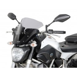 Szyba motocyklowa MRA YAMAHA FZ-07, RM04, 2014-2017, forma NRM, bezbarwna