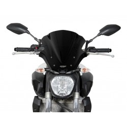 Szyba motocyklowa MRA YAMAHA FZ-07, RM04, 2014-2017, forma NRM, bezbarwna