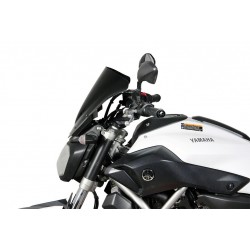 Szyba motocyklowa MRA YAMAHA FZ-07, RM04, 2014-2017, forma NRM, bezbarwna