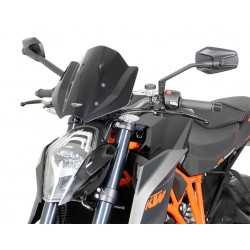 Szyba motocyklowa MRA KTM 1290 SUPER DUKE R, , 2013-2016, forma NRM, bezbarwna