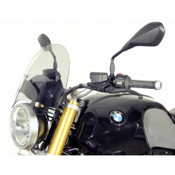 Szyba motocyklowa MRA BMW R NINE-T, R1ST, -, forma NTM, czarna