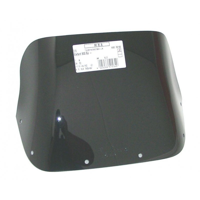 Szyba motocyklowa MRA CAGIVA ELEFANT 750, B, -, forma O, czarna