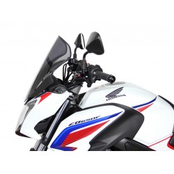 Szyba motocyklowa MRA HONDA CB 650 F, RC75, 2014-2016, forma NTM, czarna