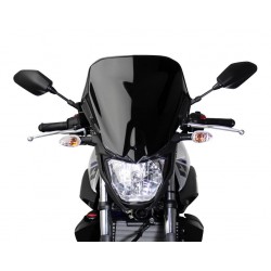 Szyba motocyklowa MRA YAMAHA MT-03, RH 07, 2015-, forma NSN, czarna
