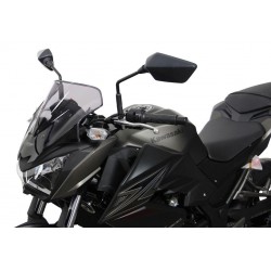 Szyba motocyklowa MRA KAWASAKI Z 250, ER300A, 2013-, forma R, czarna