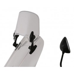 Szyba motocyklowa MRA BMW R 1200 GS ADVENTURE, R 12, -2013, forma XCTM, przyciemniana