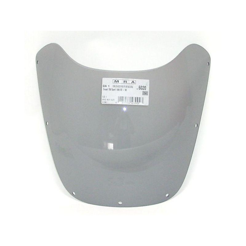 Szyba motocyklowa MRA DUCATI 750 SPORT, 750S, -1990, forma O, przyciemniana