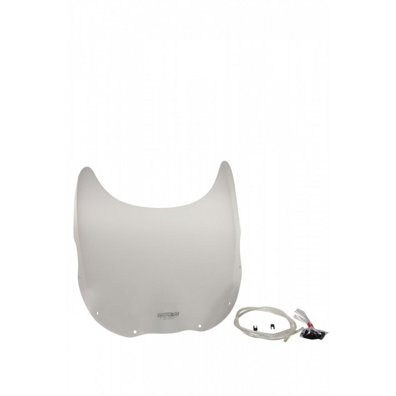 Szyba motocyklowa MRA SUZUKI GSX-R 750, GR7AB/GR7AA, 1991-1991, forma O, czarna