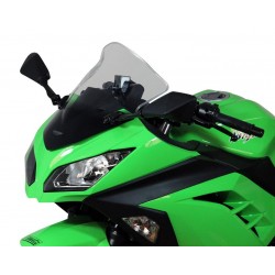 Szyba motocyklowa MRA KAWASAKI ZX 250 R, EX300A, 2013-, forma R, bezbarwna