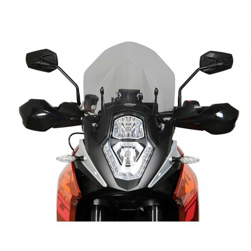 Szyba motocyklowa MRA KTM ADVENTURE 1050, KTM ADVENTURE, 2015-, forma T, czarna
