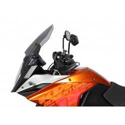 Szyba motocyklowa MRA KTM ADVENTURE 1050, KTM ADVENTURE, 2015-, forma T, czarna
