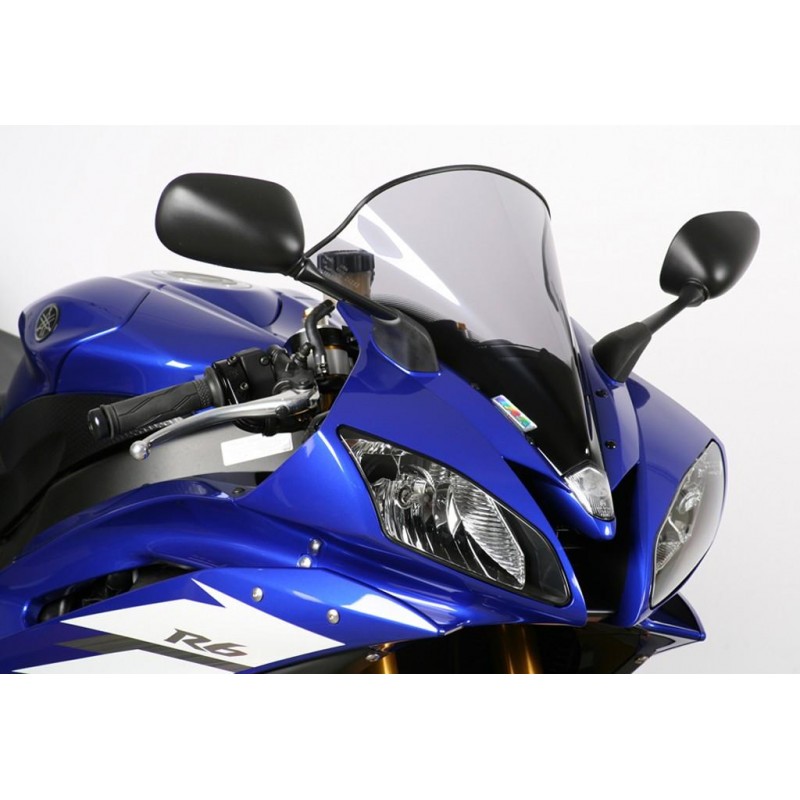 Szyba motocyklowa MRA YAMAHA YZF R 6, RJ11, 2006-2007, forma R, bezbarwna
