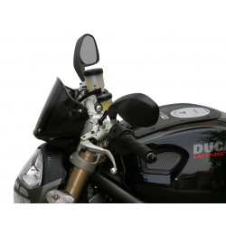 Szyba motocyklowa MRA DUCATI MONSTER  696, M5, -, forma O, czarna