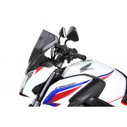 Szyba motocyklowa MRA HONDA CB 650 F, RC75, 2014-2016, forma NRM, czarna