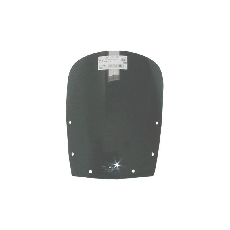 Szyba motocyklowa MRA KAWASAKI GPZ 500 S, EX500A EX500B, -1993, forma O, czarna