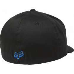 CZAPKA Z DASZKIEM FOX FLEX 45 BLACK/BLUE  ENDURO CROSS