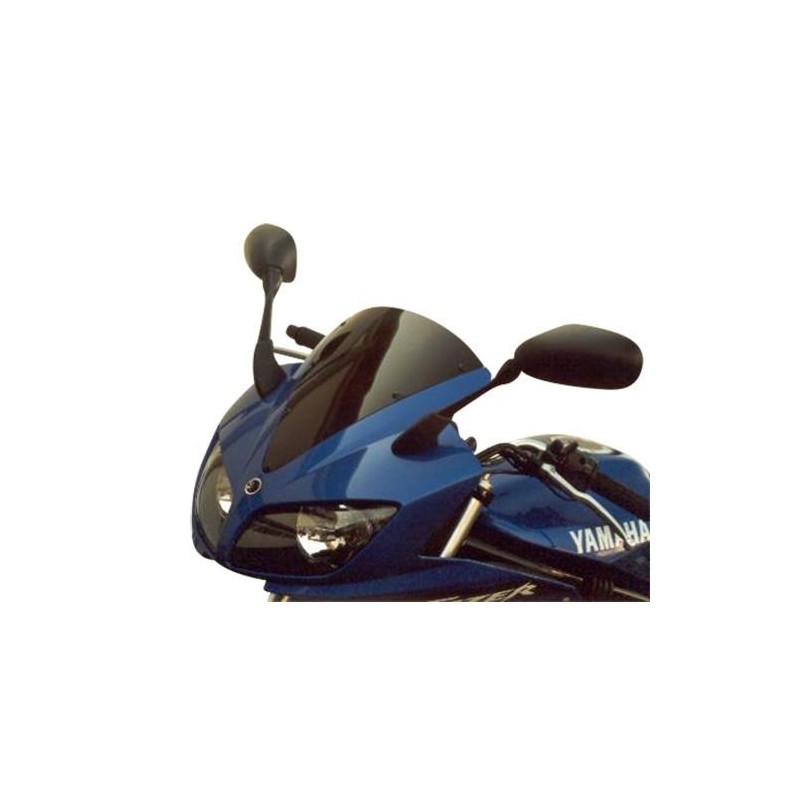 Szyba motocyklowa MRA YAMAHA FZS 600 FAZER, RJ02, 2002-2003, forma O, czarna