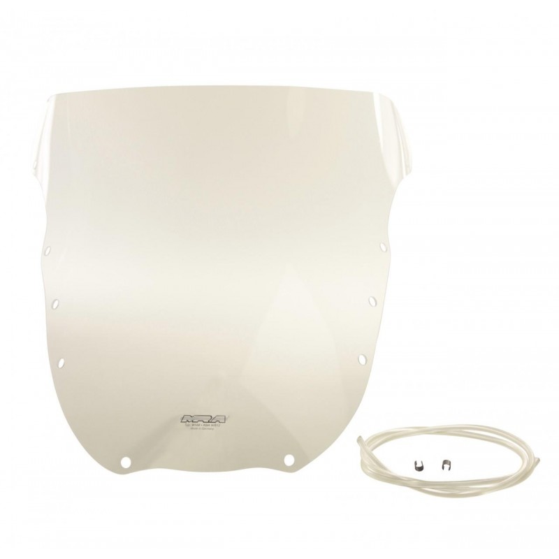 Szyba motocyklowa MRA KAWASAKI ZXR 750, ZXR750(J)/ZXR750R(K), 1991-1992, forma T, bezbarwna