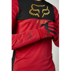 KOSZULKA ROWEROWA FOX Z DŁUGIM RĘKAWEM FLEXAIR DELTA CHILI  ENDURO CROSS