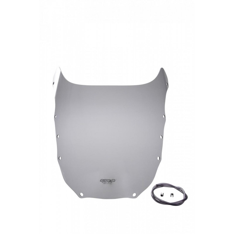 Szyba motocyklowa MRA KAWASAKI ZXR 750, ZXR750(J)/ZXR750R(K), 1991-1992, forma O, przyciemniana