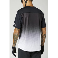 KOSZULKA ROWEROWA FOX FLEXAIR BLACK/WHITE  ENDURO CROSS