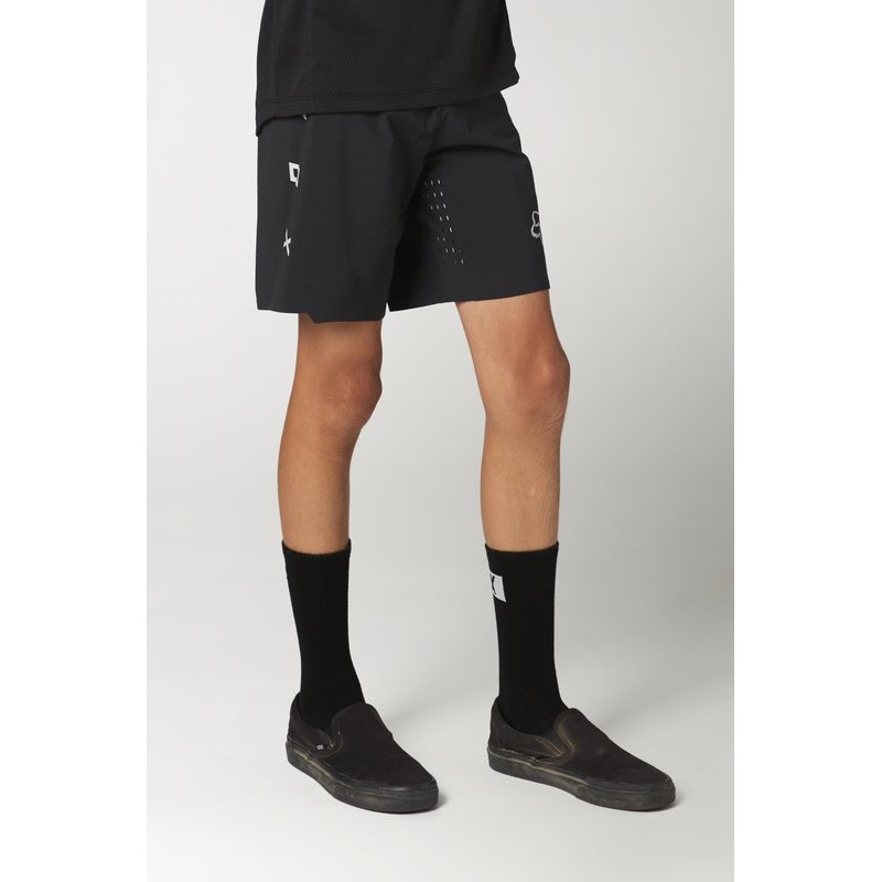 SPODENKI ROWEROWE FOX JUNIOR FLEXAIR BLACK  ENDURO CROSS