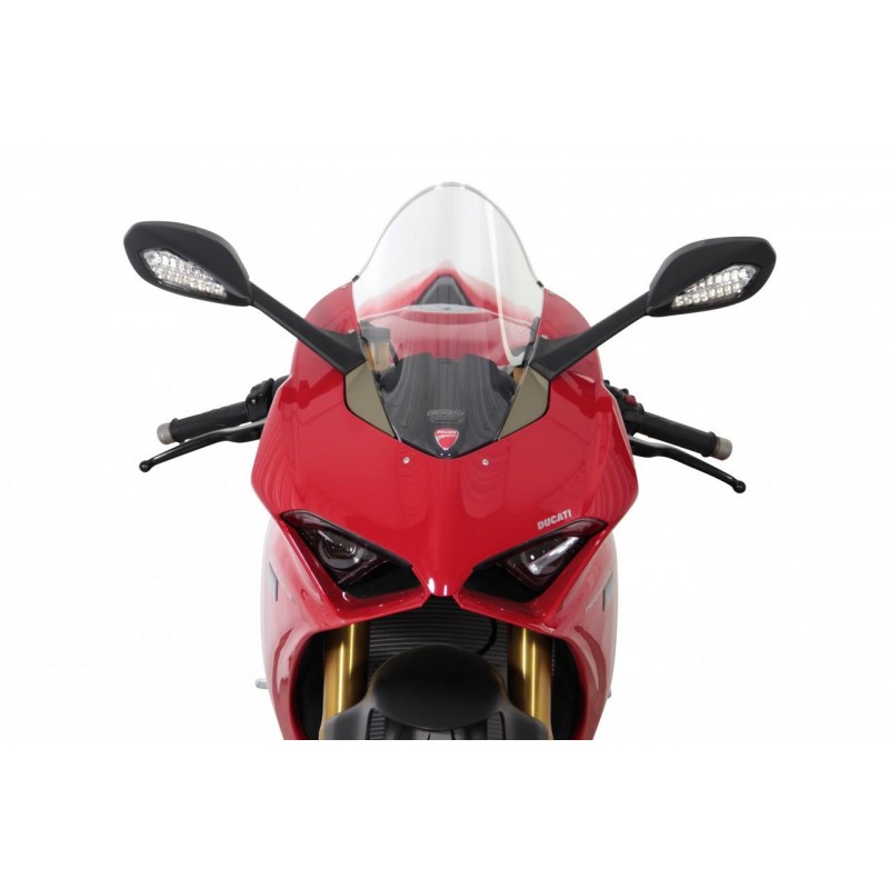 Szyba motocyklowa MRA DUCATI PANIGALE  V4 /S, , 2018-2019, forma R, czarna