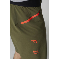 SPODENKI ROWEROWE FOX FLEXAIR LITE OLIVE GREEN  ENDURO CROSS