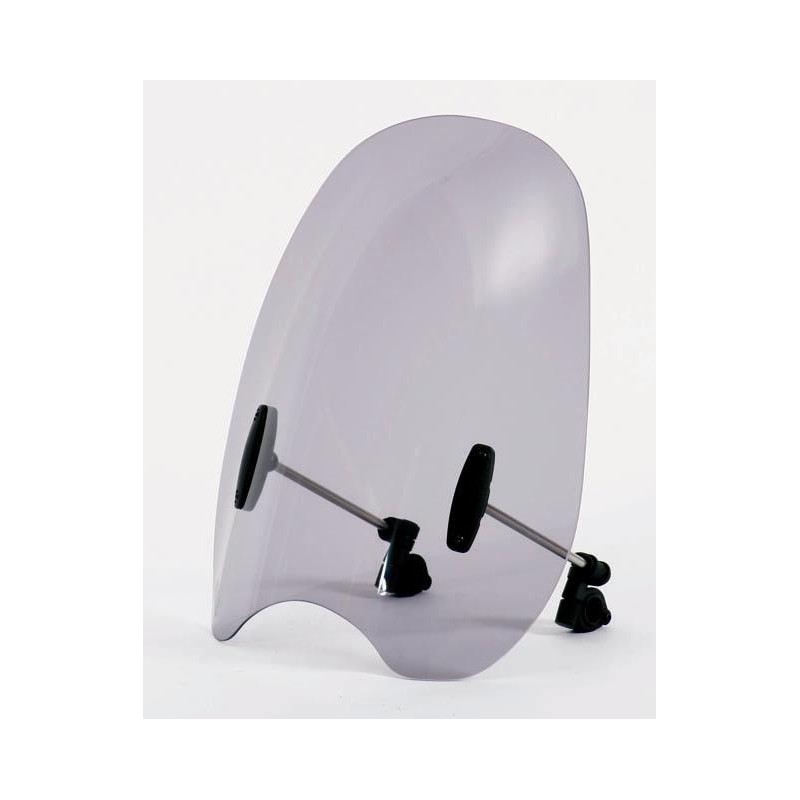 Uniwersalna szyba do motocykli bez owiewek MRA, forma CU, bezbarwna