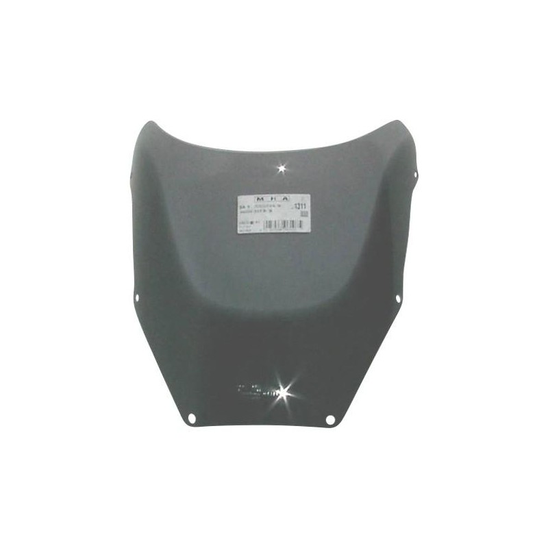 Szyba motocyklowa MRA KAWASAKI ZX 6 R, ZX600G, 1998-1999, forma S, czarna