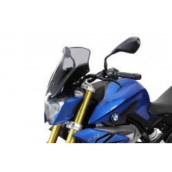 Szyba motocyklowa MRA BMW ROADSTER G 310 R, 5R31, 2016-, forma NRM, czarna