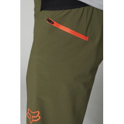 SPODENKI ROWEROWE FOX FLEXAIR NO LINER OLIVE GREEN  ENDURO CROSS