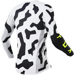 BLUZA FOX FLEXAIR PSYCOSIS BLACK/WHITE  ENDURO CROSS