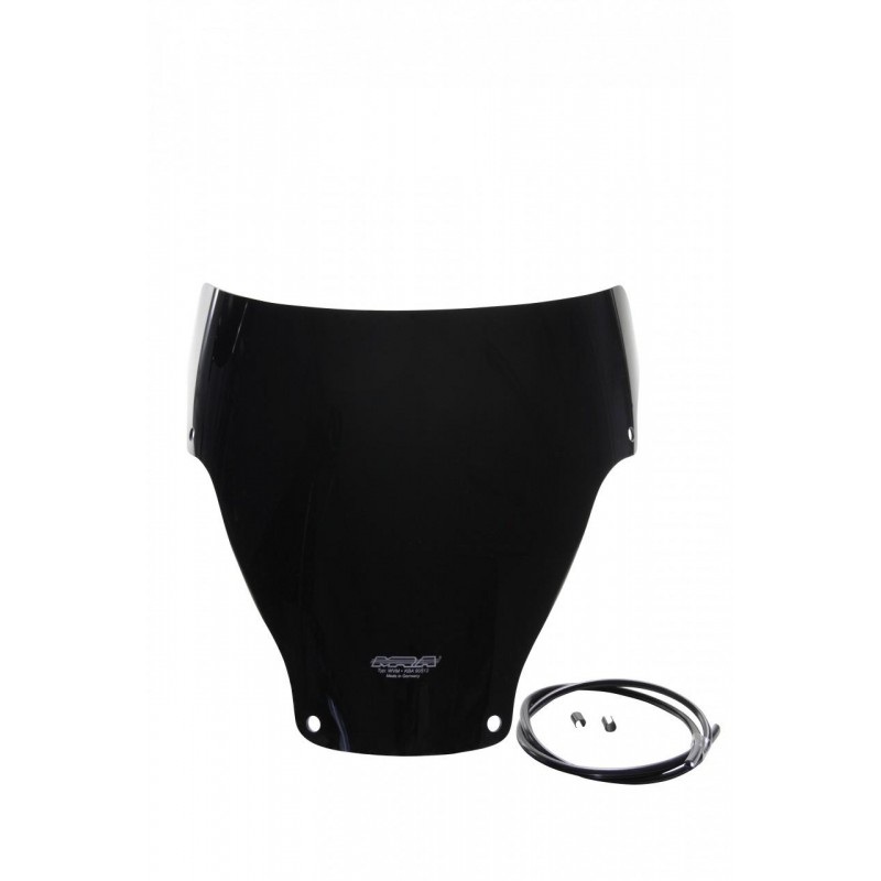 Szyba motocyklowa MRA SUZUKI SV 650 S, AV, -2002, forma O, przyciemniana
