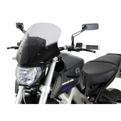 Szyba motocyklowa MRA YAMAHA FZ-09, , 2014-2016, forma NTM, czarna