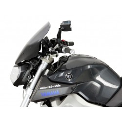 Szyba motocyklowa MRA YAMAHA FZ-09, , 2014-2016, forma NTM, czarna