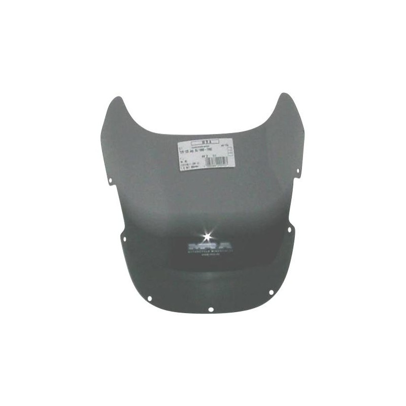 Szyba motocyklowa MRA YAMAHA TZR 125 ( 2 RJ ) JAP., 2RJ, 1988-1992, forma O, czarna