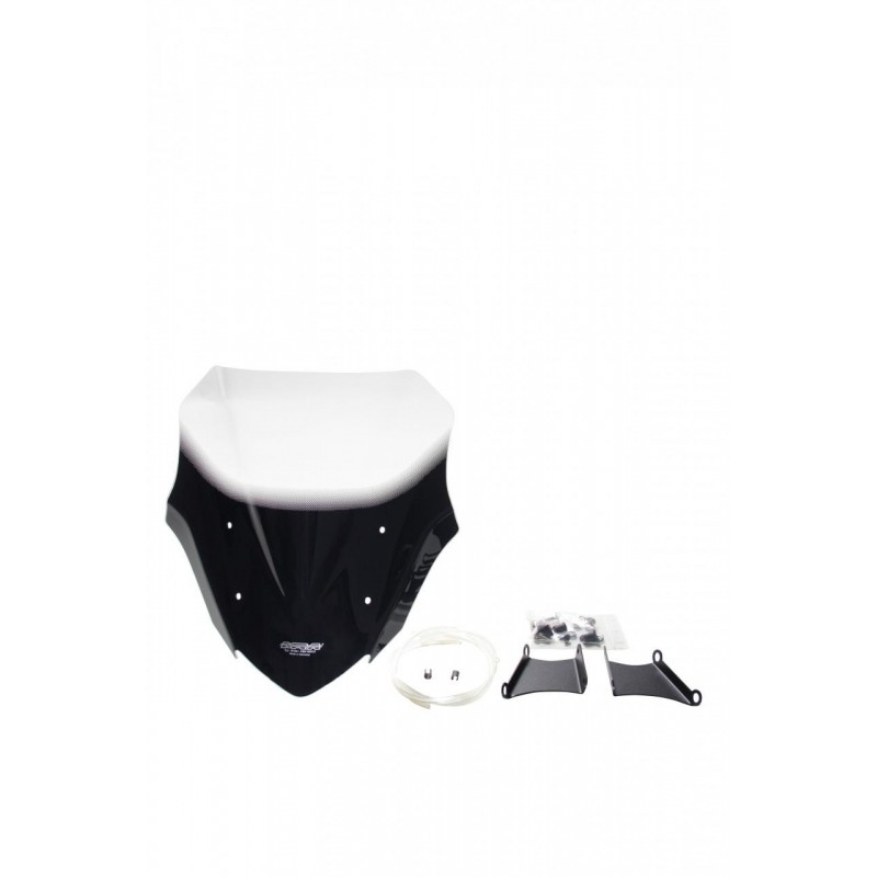 Szyba motocyklowa MRA YAMAHA FZ-09 /SP, RN 43, 2017-2020, forma NRN, czarna