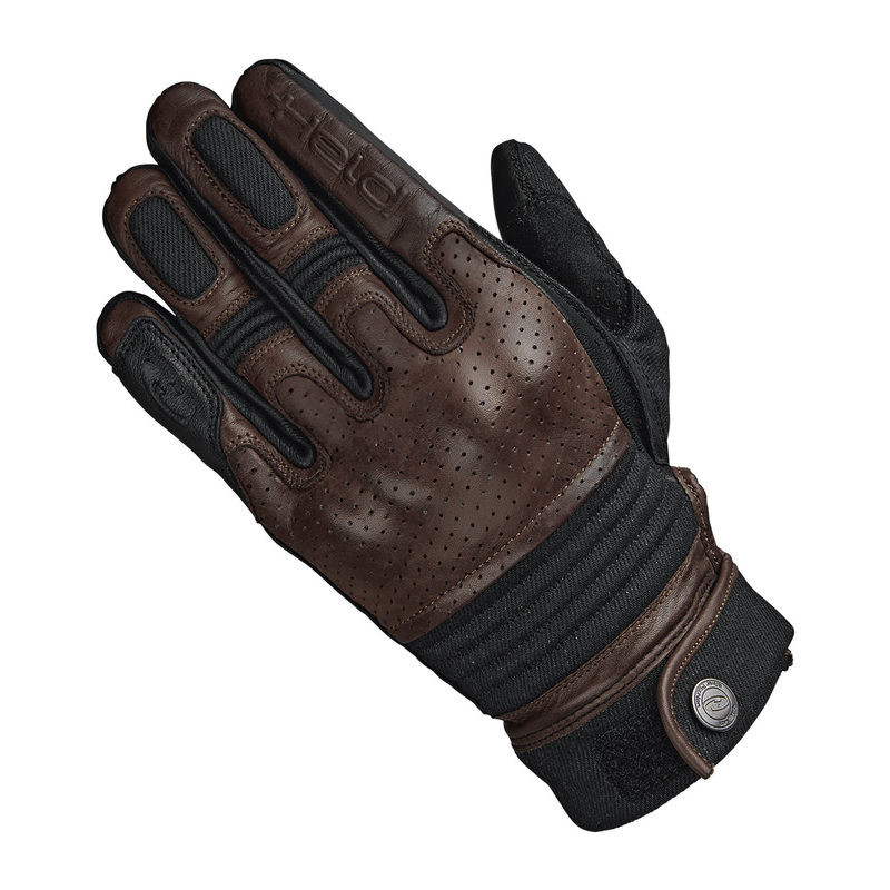 RĘKAWICE SKÓRZANE HELD FLIXTER BLACK/BROWN 