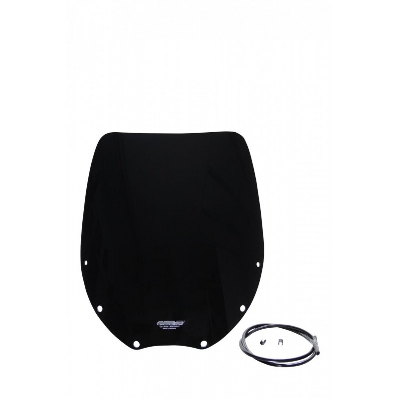 Szyba motocyklowa MRA KAWASAKI ZZR  600, ZX600D, -1992, forma O, przyciemniana