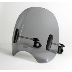 Uniwersalna szyba do motocykli bez owiewek MRA, forma ROC, bezbarwna