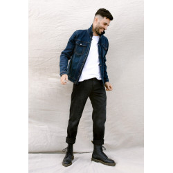 KURTKA JEANS BROGER FLORIDA WASHED BLUE 