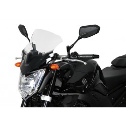 Szyba motocyklowa MRA YAMAHA FZ1, RN16, 2006-, forma NRM, czarna