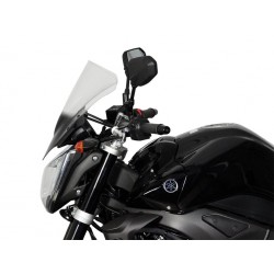 Szyba motocyklowa MRA YAMAHA FZ1, RN16, 2006-, forma NRM, czarna