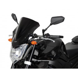 Szyba motocyklowa MRA YAMAHA FZ1, RN16, 2006-, forma NRM, czarna