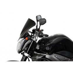 Szyba motocyklowa MRA YAMAHA FZ1, RN16, 2006-, forma NRM, czarna